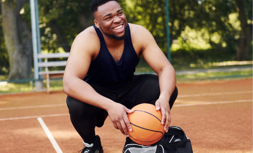 basketball man